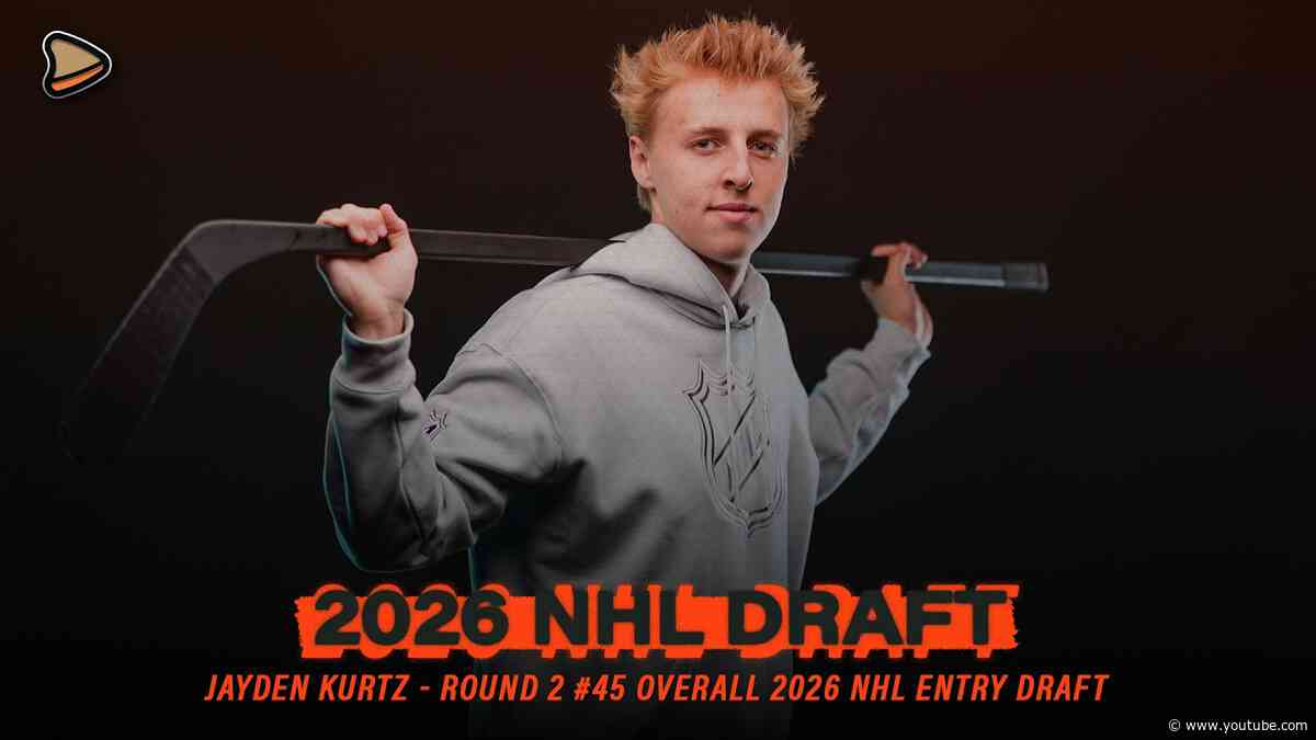 Anaheim Ducks Second Round Draft Pick Jayden Kurtz