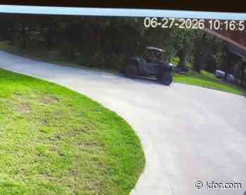 Man armed with hatchet accused of stealing UTV from Harrah family after ballpark break-in