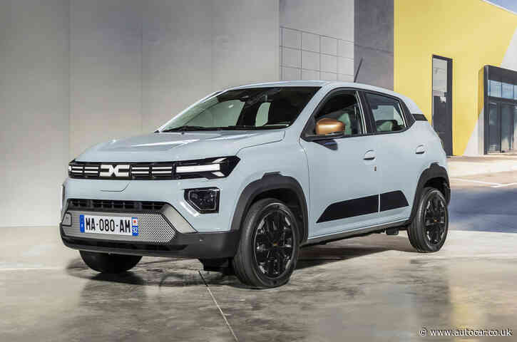 Dacia Spring EV reclaims UK's cheapest car crown at £11,990