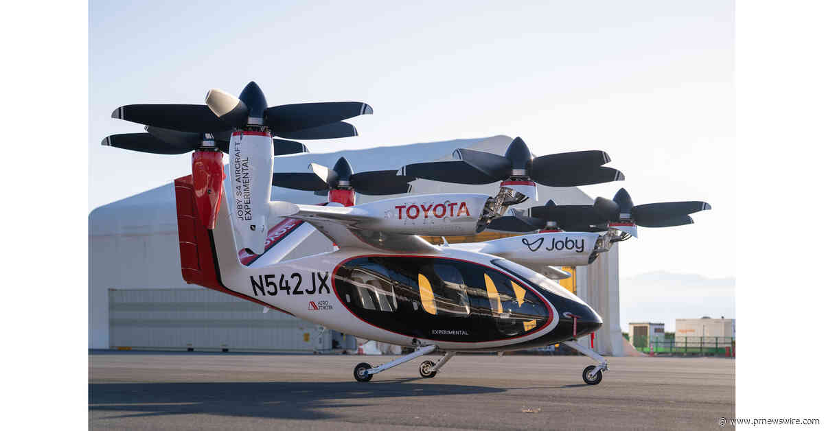 Joby Aviation y Toyota Motor Corporation inauguran la fase inicial de una alianza estratégica de fabricación para concretar la movilidad aérea para todos