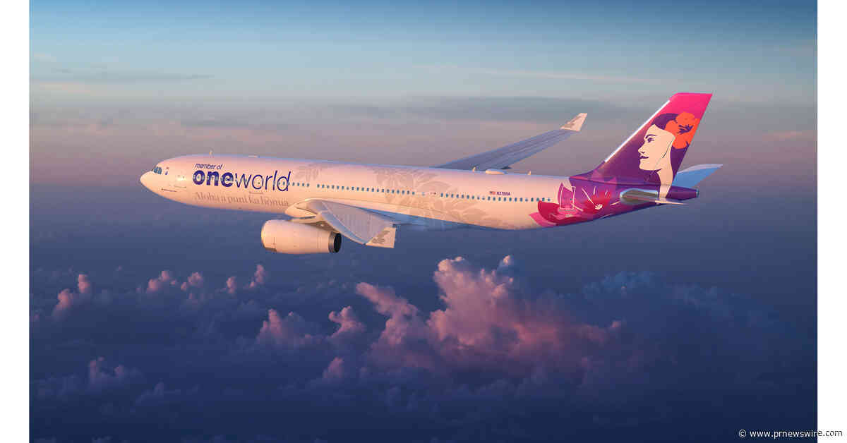 'Aloha all around the world:' Hawaiian Airlines unveils oneworld alliance livery aircraft featuring ʻŌlelo Hawaiʻi