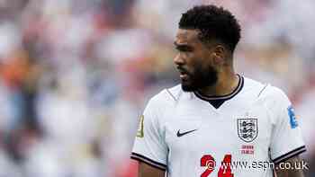 James, Quansah out of England-Congo DR at WC