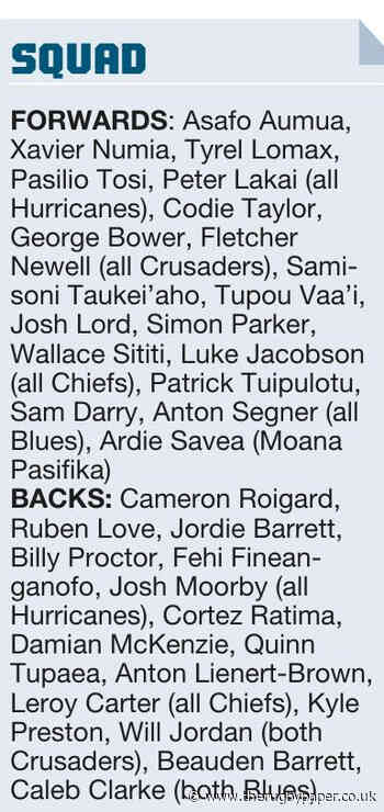 Savea: It’s an honour to lead