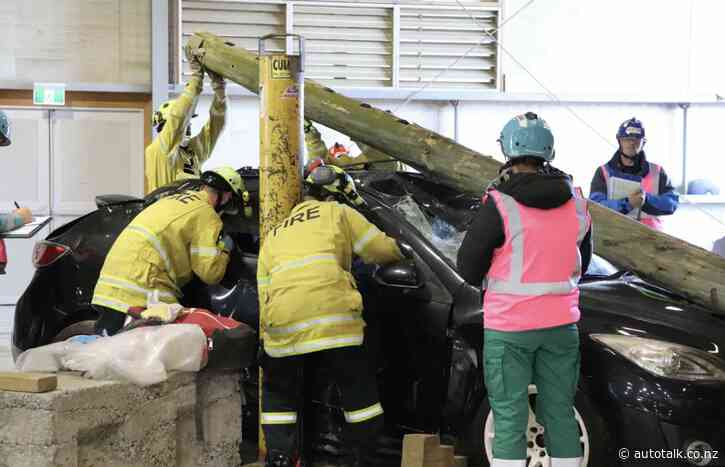 Firefighters train for complex vehicle rescues