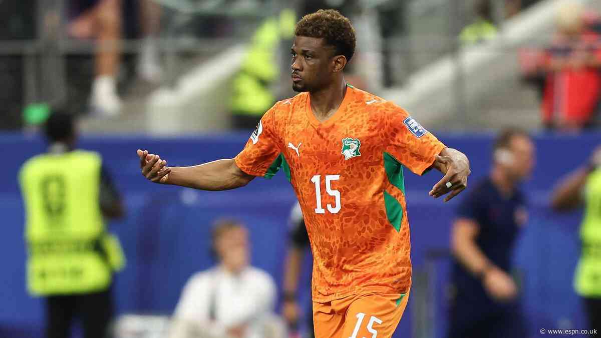 Ivory Coast's Amad: Late Haaland goal 'too easy'