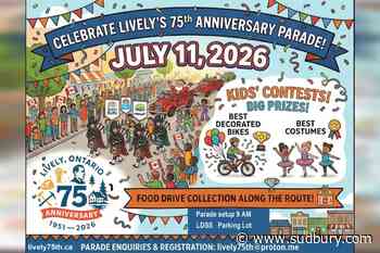 Here’s the itinerary for the Lively 75th celebration next month