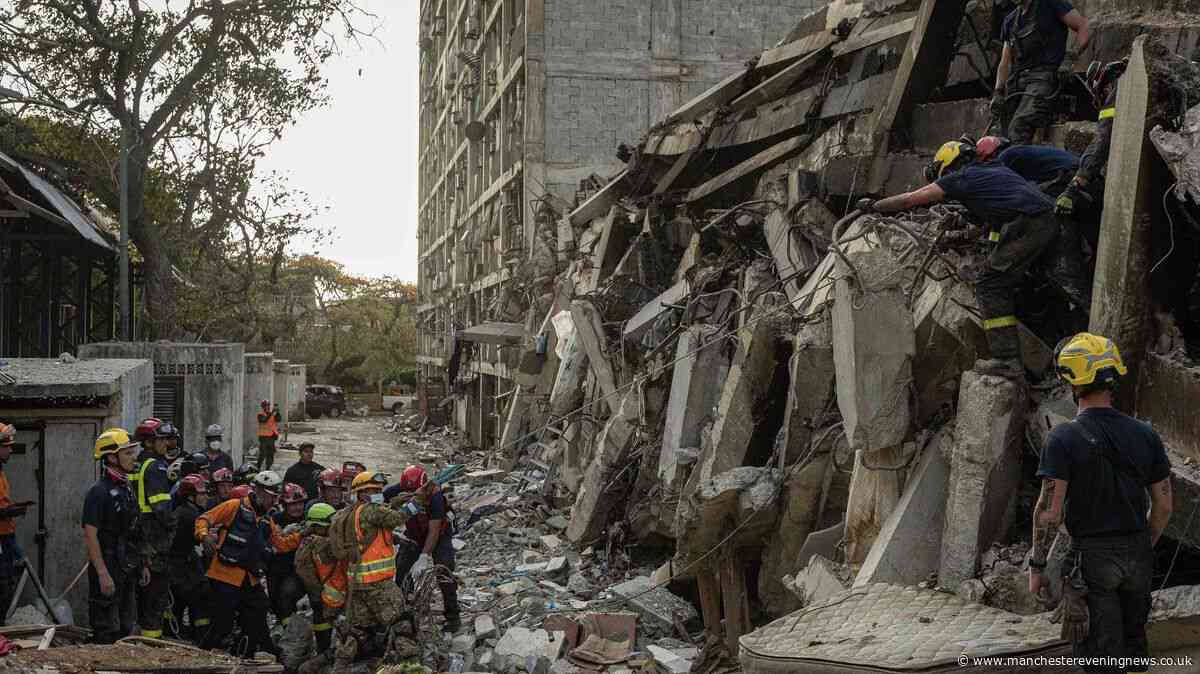 Boy, 3, pulled alive from rubble six days after Venezuela earthquake in 'moment of hope'