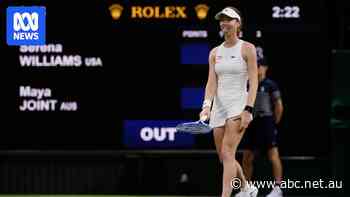Who is Maya Joint, Australian conqueror of Serena at Wimbledon?