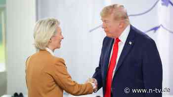 Frist wäre am 4. Juli abgelaufen: Brüssel setzt umstrittenen Zolldeal mit Trump um
