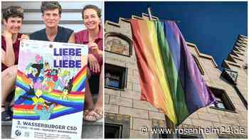 Buntes Fest im Zeichen des Regenbogens: Wie der CSD in Wasserburg alle zusammenbringen will