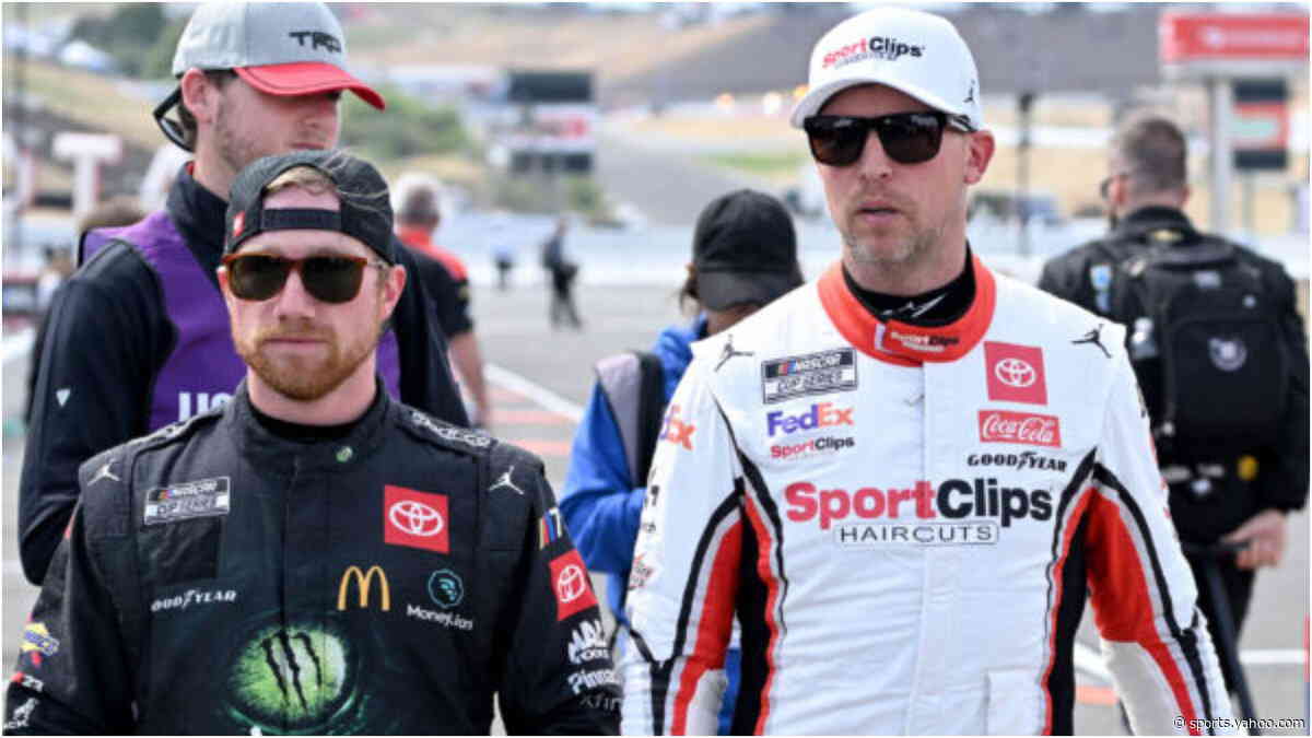 Denny Hamlin Dissects Teammate Ty Gibbs’ Conflict Over Sacrificing Win For Points