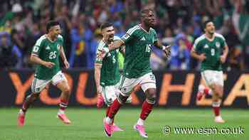 Mexico 2 - 0 Ecuador: Quiñones, Jimenez goals send...