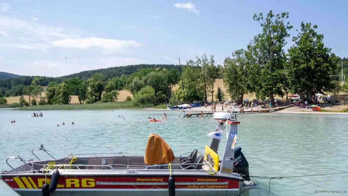DLRG Gmund muss auf Picknickdecke ausharren