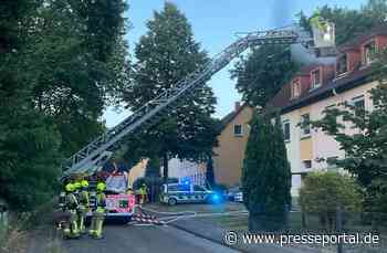 FW-BOT: Wohnungsbrand im Dachgeschoss - Bewohner verhindert Schlimmeres