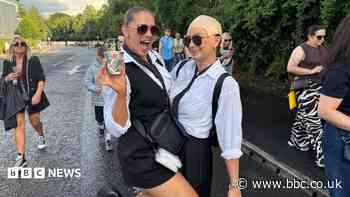 In pictures: Pitbull fans embrace bald cap tradition at Belsonic concert