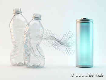 Plastikflaschen könnten als Graphit in Batterien ein neues Leben finden