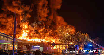Flammeninferno an B173 bei Lichtenfels: Verkehr massiv beeinträchtigt