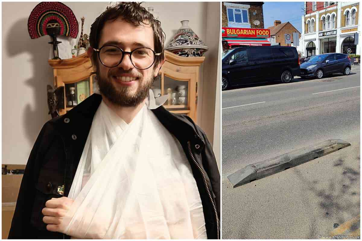Cyclist launches legal action against London council after hitting cycle safety measure in horrific accident