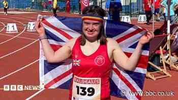 Two golds for athlete at World Down Syndrome games
