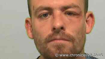 Thug tried to flee in car with cop 'half in and half out' in 'shocking piece of dangerous driving'