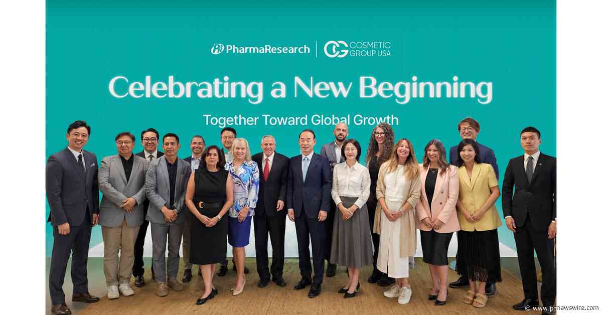 PharmaResearch Accelerates REJURAN Cosmetics Expansion Across North and South America with Planned Acquisition of CG USA