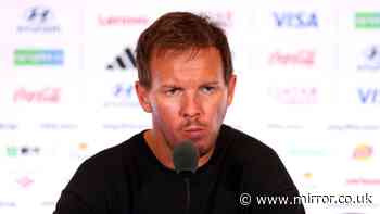 World Cup manager with job under threat snaps at female reporter