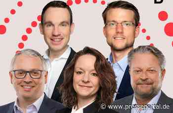 BearingPoint stärkt Partnerteam in Deutschland mit fünf Beförderungen