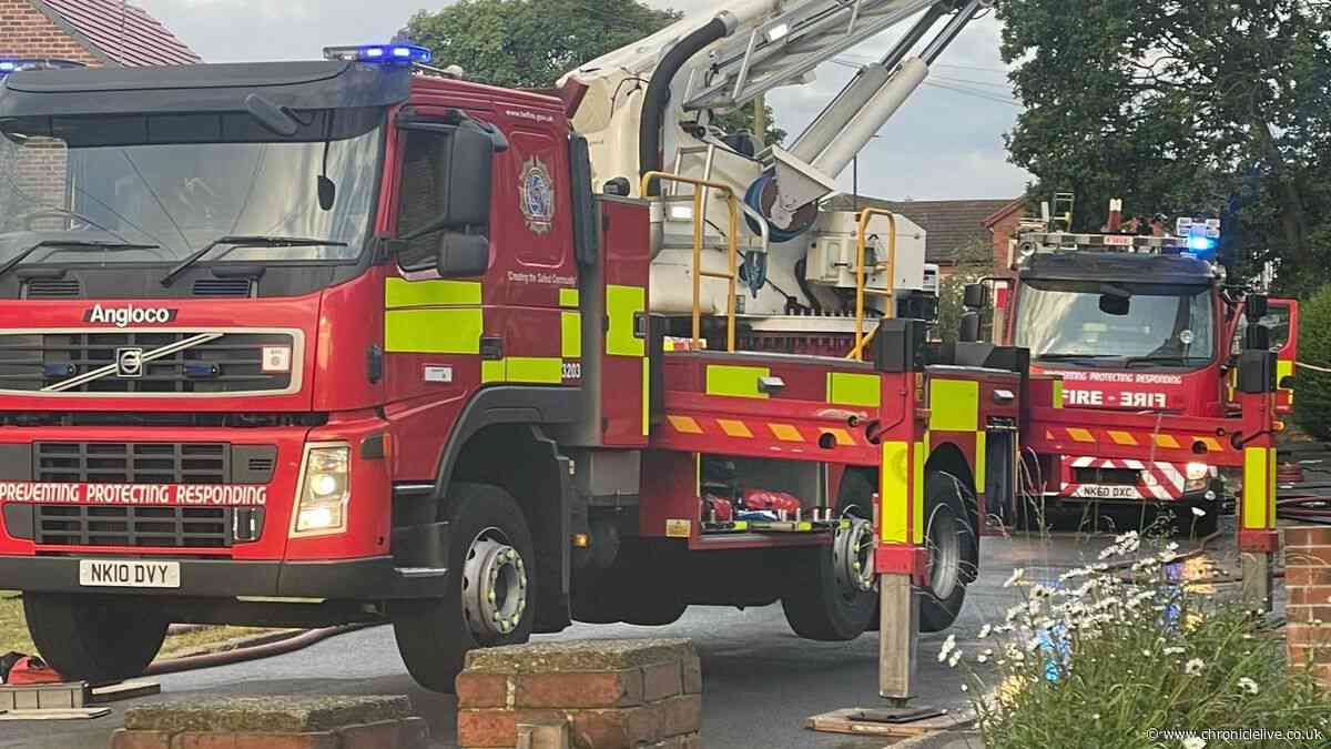 North Shields house fire LIVE: Updates on huge emergency response as firefighters tackle blaze