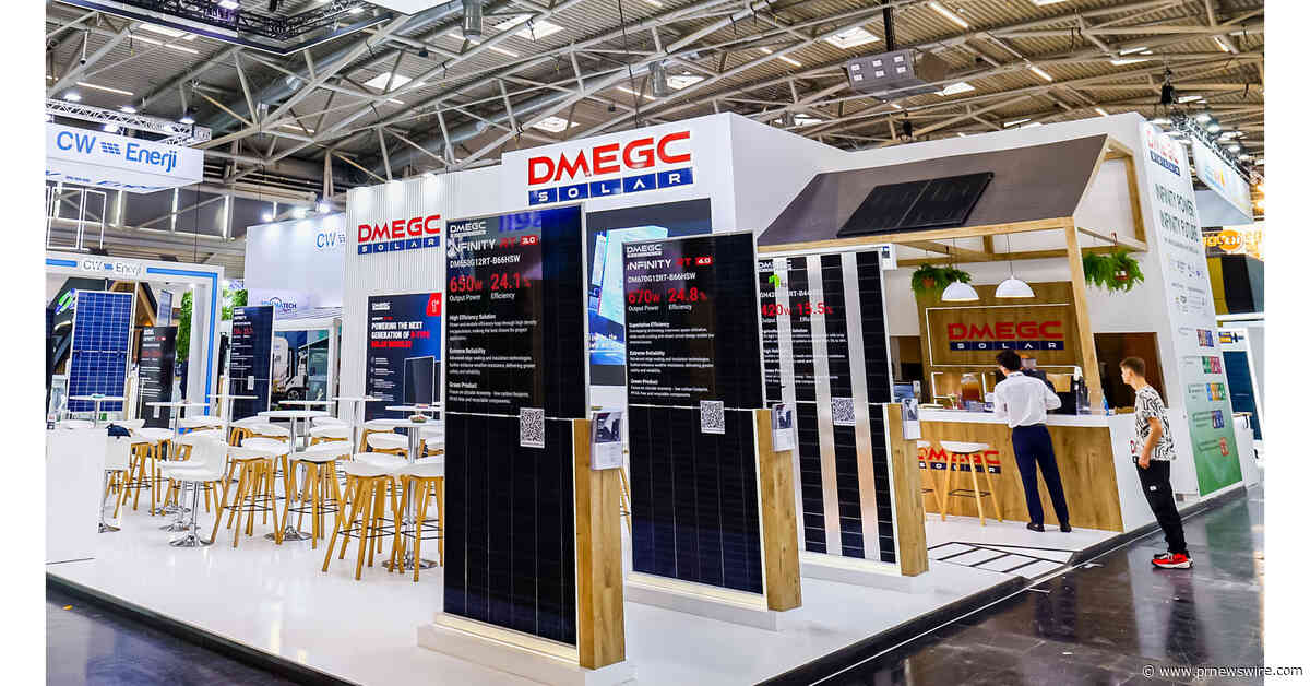 DMEGC Solar präsentiert auf der Intersolar Europe 2026 Innovationen aus den Bereichen Photovoltaik und Energiespeicherung