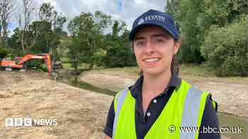 Tears and celebrations as river 'wiggle' restored