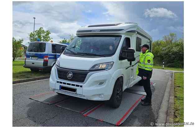 POL-EL: Meppen/Nordhorn - Polizei bietet kostenlose Wiegeaktion für Wohnmobile und Wohnwagengespanne an