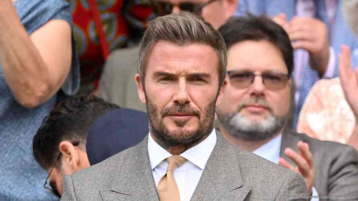 David Beckham brings surprise guest as plus one to Wimbledon Royal Box