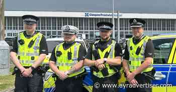 Police Operation Safe Landing launches at Prestwick Airport