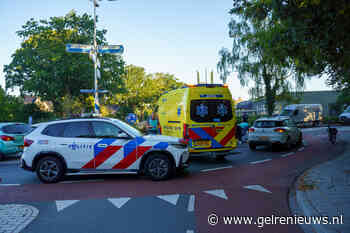 Fietsster gewond na aanrijding op rotonde