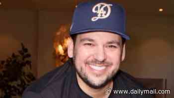Rob Kardashian looks happy and healthy as reclusive former reality star makes a rare appearance at sister Khloe's birthday celebrations