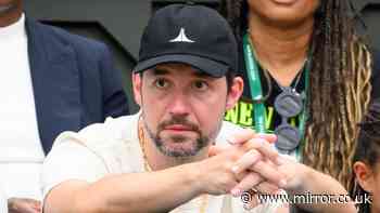 Serena Williams' husband shares touching message as daughter removed from Wimbledon court