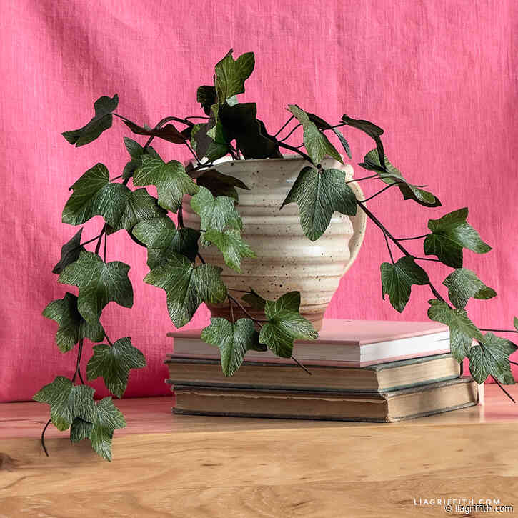 Crepe English Ivy Foliage Video Workshop