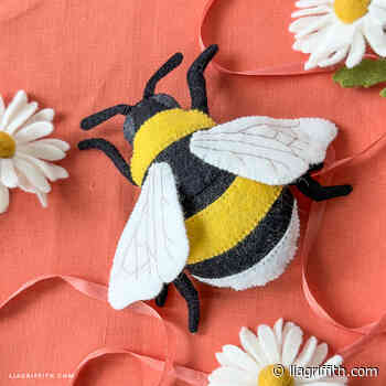 Felt Bumble Bee Stuffie