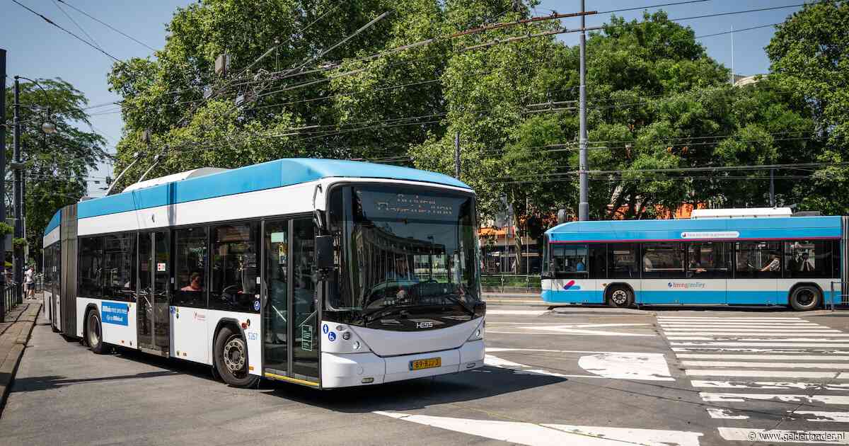 Chinese trolleybussen voor Arnhem komen (nog) niet door de keuring