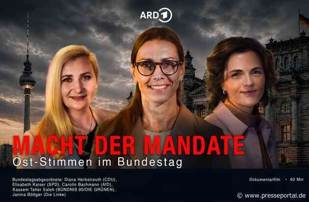 MDR-Doku „Macht der Mandate – Ost-Stimmen im Bundestag“ zeigt, was aus Interessen der Wählerinnen und Wählern wird