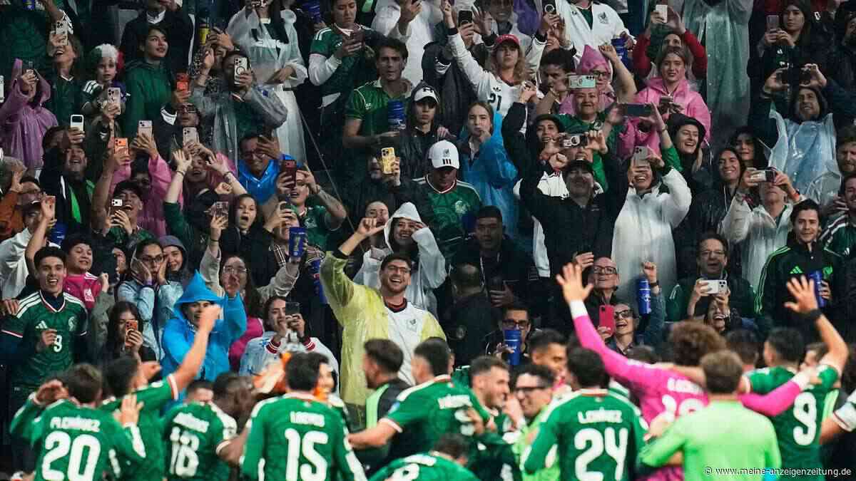 Polizei greift mit Tränengas durch: Mexiko-Fans sorgen für chaotische Szenen nach Sieg über Ecuador