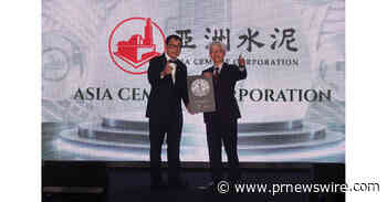 Asia Cement Wins 2026 AREA Social Empowerment Award and Silver Emblem of Sustainability