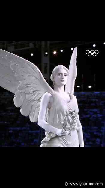 It's easy to get lost in the dreamlike energy of the #Athens2004 Opening Ceremony. ❤️‍🔥 #Olympics