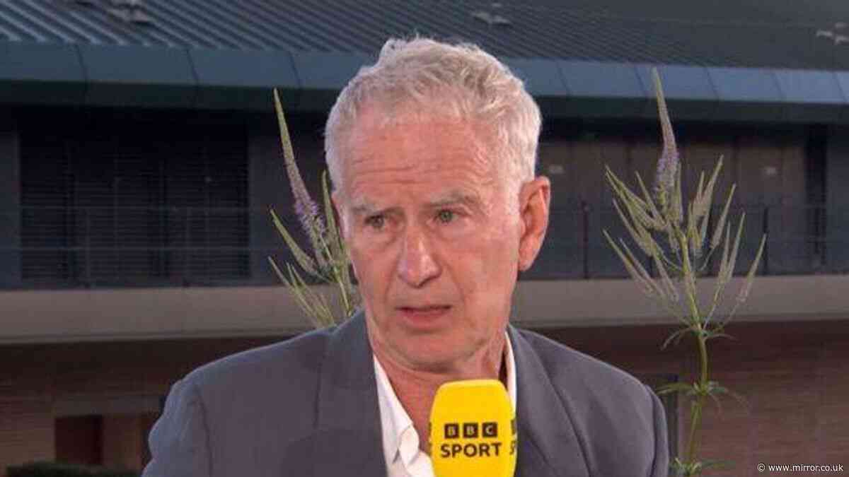 John McEnroe refuses to answer Serena Williams question at Wimbledon – 'Don't ask me that'