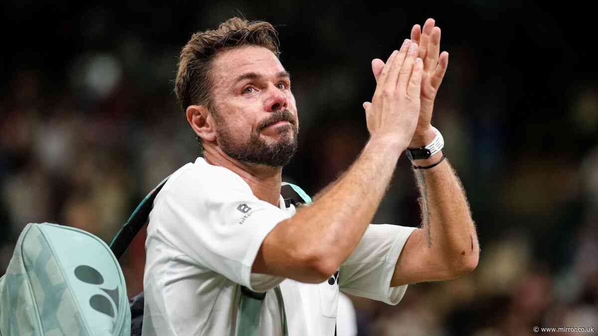 Wimbledon star breaks down in tears after losing and admits – 'I don't want to retire'