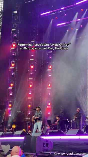 What an honor to sing one of my favorite Alan Jackson songs at his finale show
