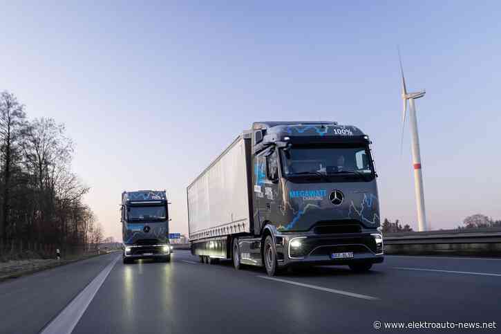 E.On und Tank & Rast bauen 195 E-Lkw-Ladepunkte