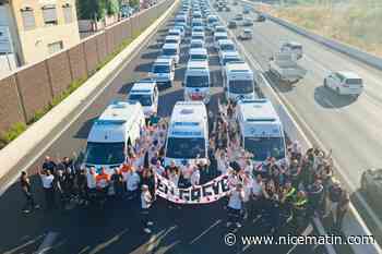 Opération escargot et grève des ambulanciers du Var : les manifestants devraient se diriger vers le centre-ville de Toulon