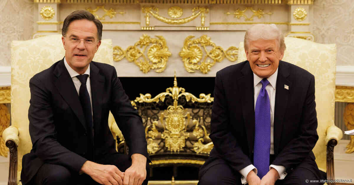 Nato, la strategia di Rutte per blindare Trump: spingere sul riarmo in Europa perché “crea posti di lavoro negli Stati Uniti”