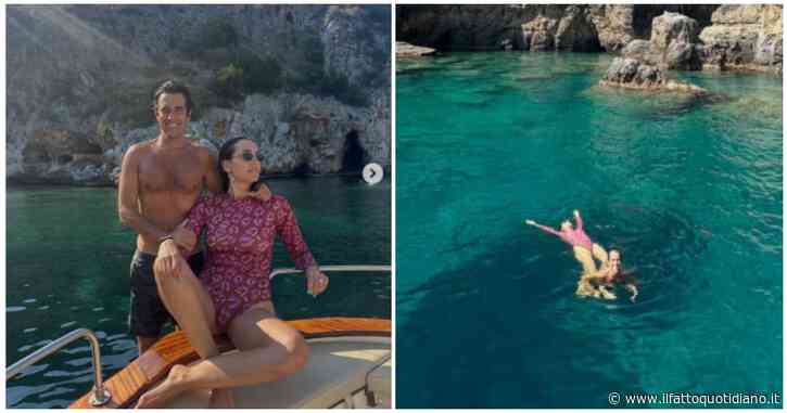 Caterina Balivo lancia il trend dell’estate 2026: ecco cos’è il “surf suit”, il costume a maniche lunghe che spopola in spiaggia (e in città)